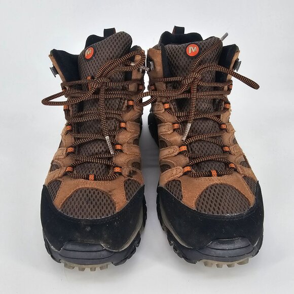 Merrell Earth Moab Hiking Shoes Mens 10.5 Vibram Outdoor Trail Boot Continuum - Picture 3 of 11